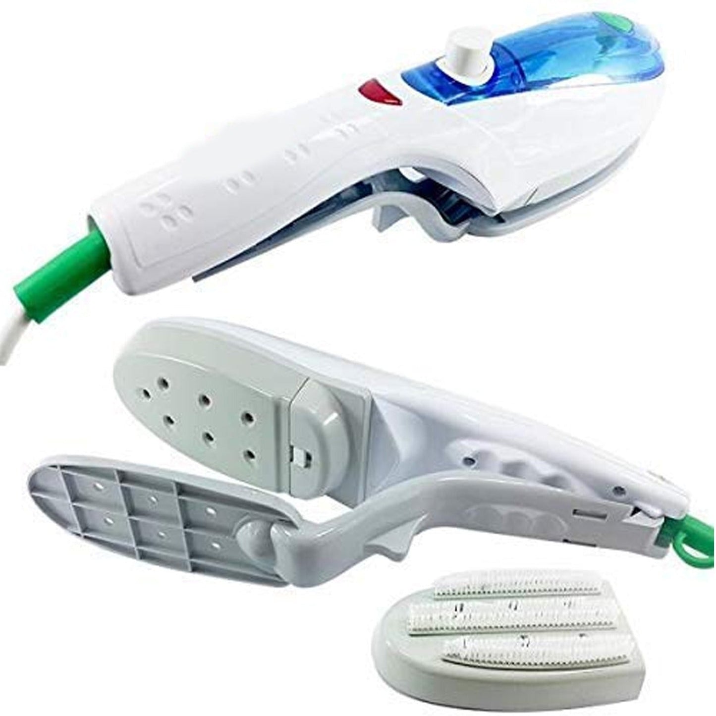 Portable ironing machine.