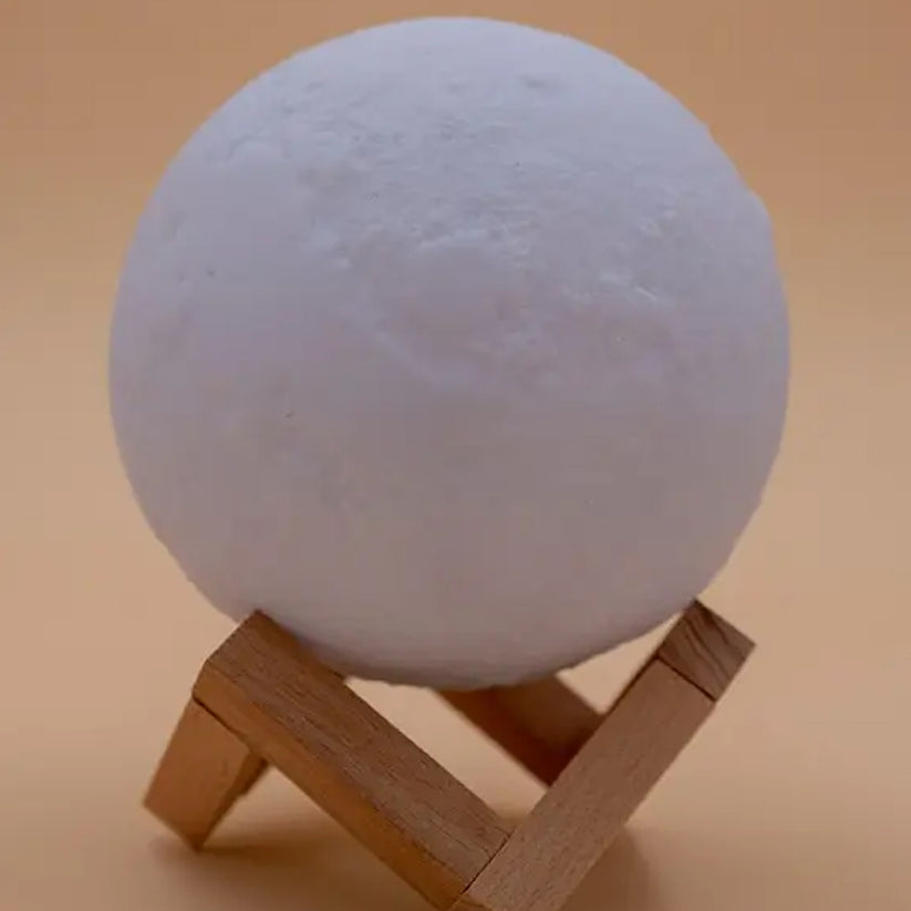 3D 2 in 1 LED Printed Moon Lamp & Aroma Diffuser